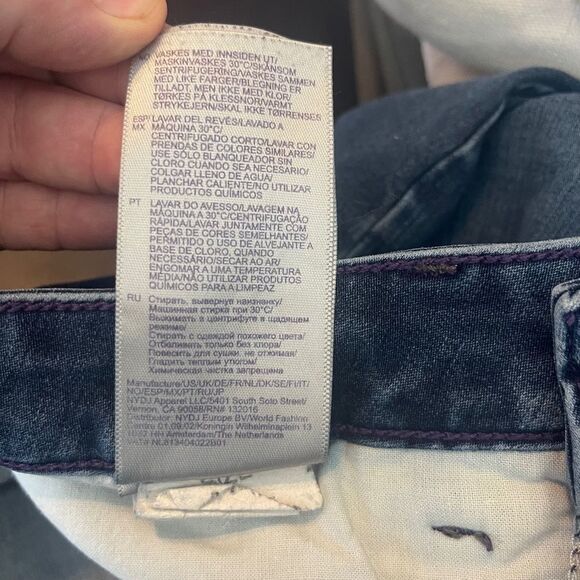 NYDJ Clarissa Ankle Jeans Dark Wash Sz 6 - Picture 9 of 9